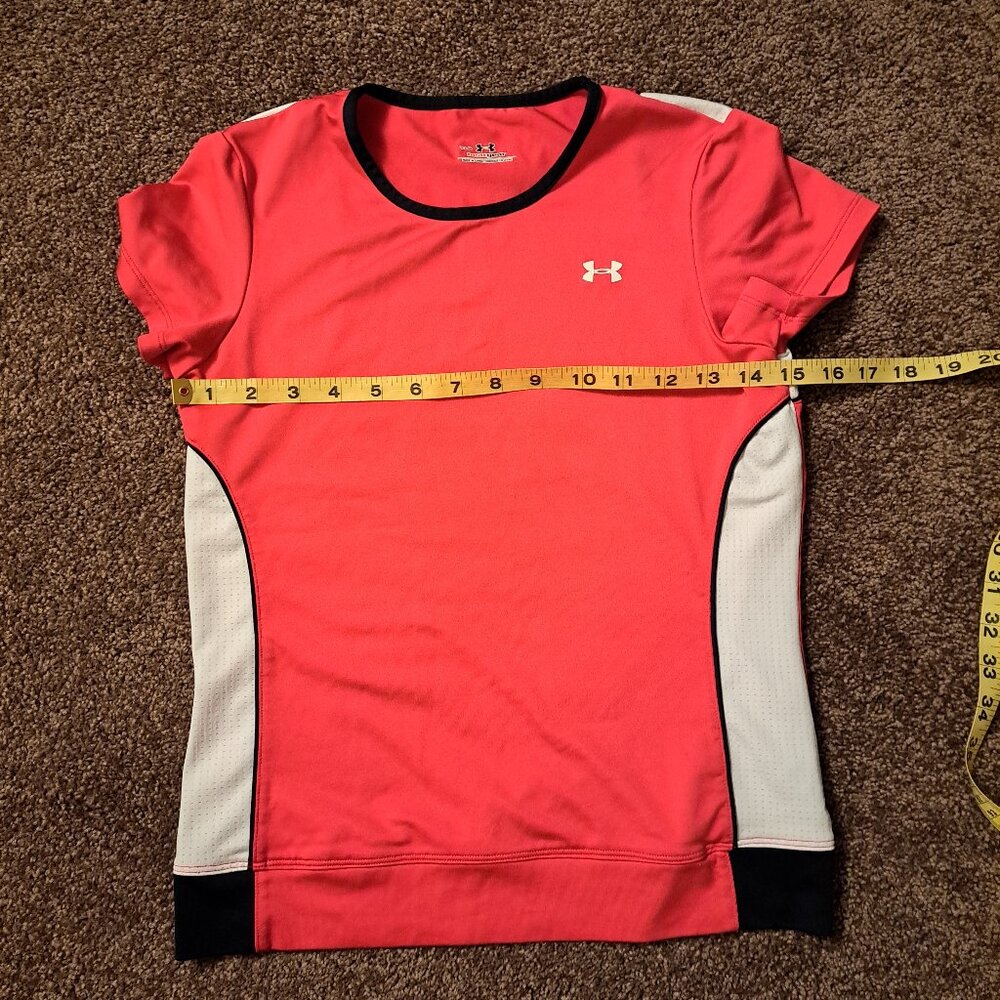 Under Armour HeatGear Colorblock Short Sleeve Shirt - Picture 5 of 7